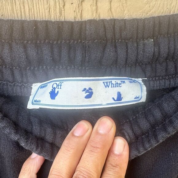 Off-White Kids Black Joggers - Picture 8 of 13